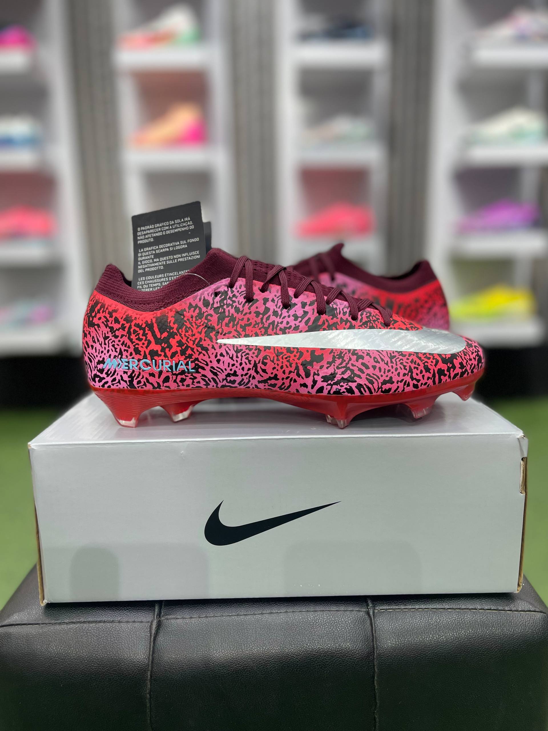 کفش فوتبال نایک مدل مرکوریال ایرزوم ویپور 16 Nike Air Zoom Vapor 16 Elite FG