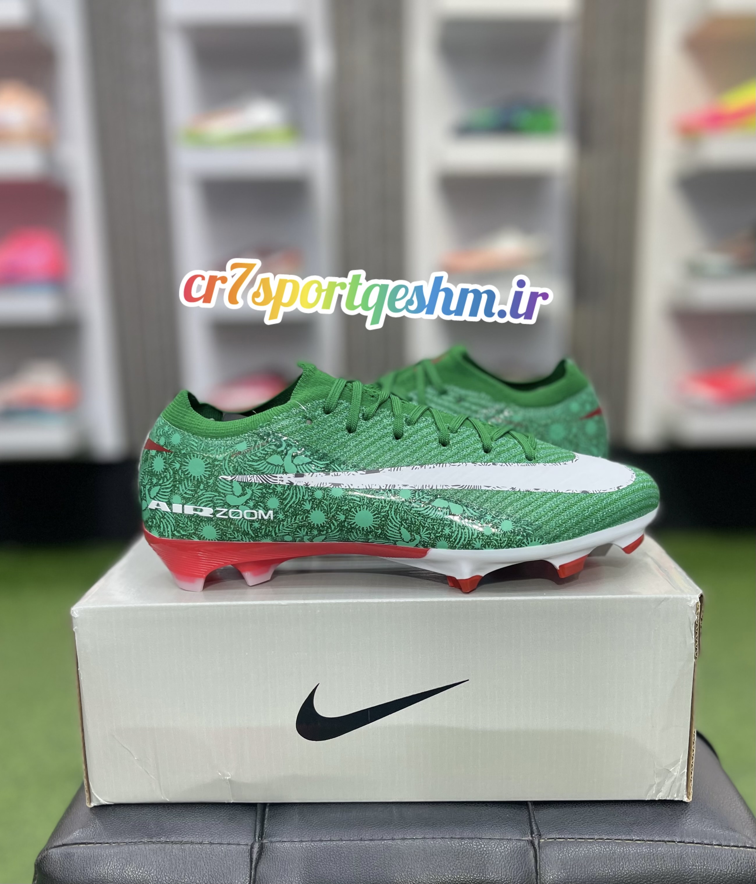 کفش فوتبال مردانه نایک مرکوریال ایرزوم ویپور۱۶  Nike air Zoom Vapor 16 Elite fg