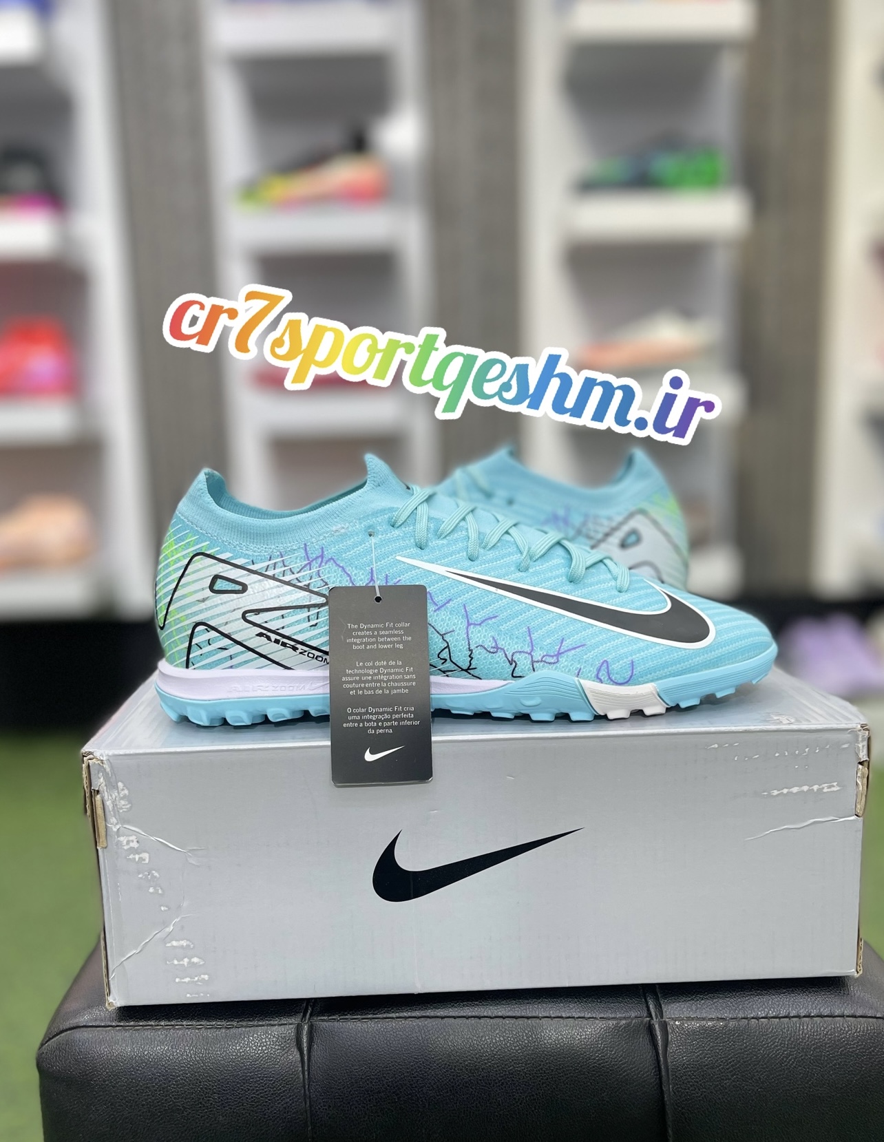 کفش فوتبال نایک مرکوریال ایرزوم ویپور۱۶  Nike air Zoom Vapor 16 Elite fg