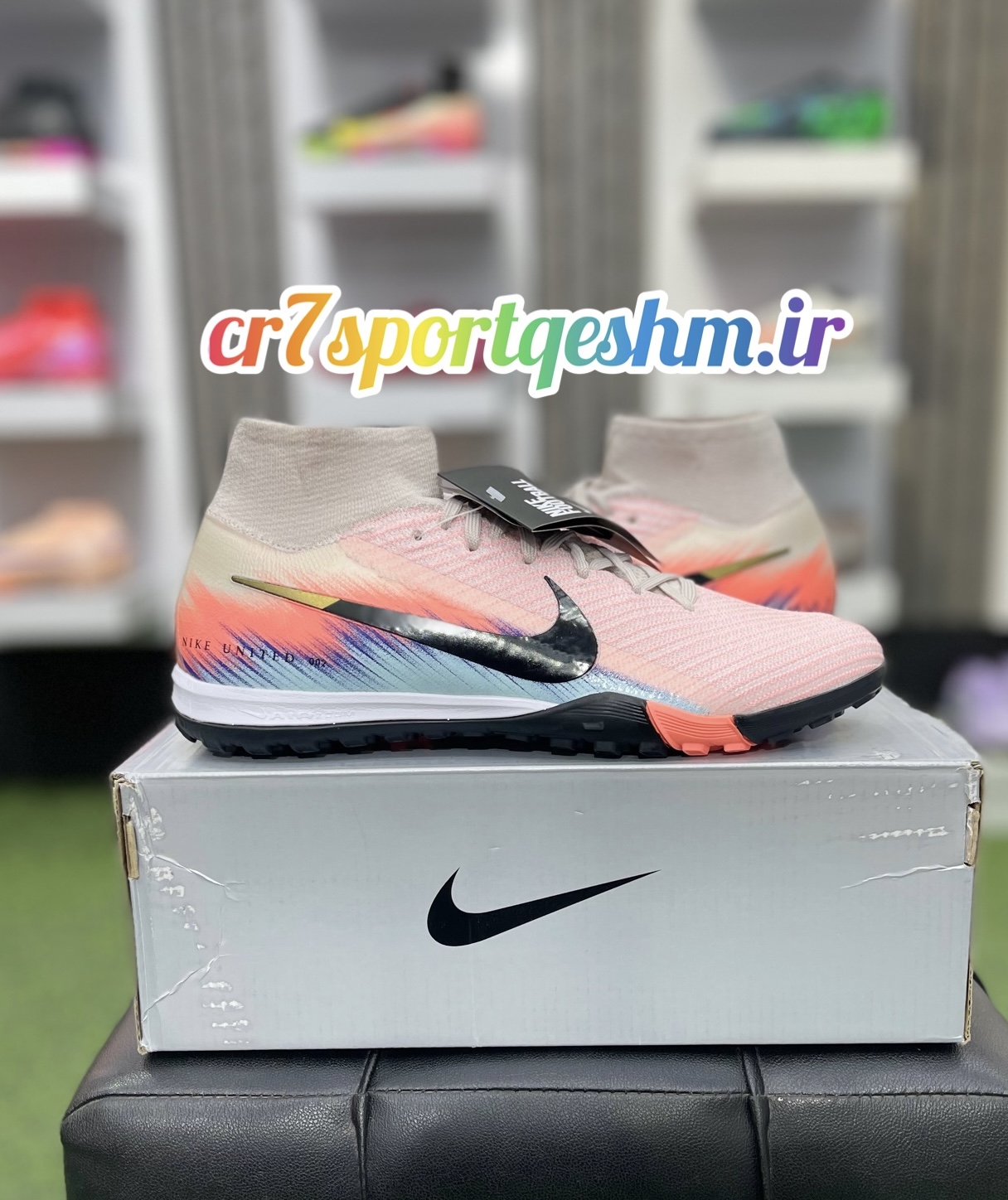 کفش فوتبال نایک مرکوریال ایرزوم ویپور۱۶  Nike air Zoom Vapor 16 Elite fg