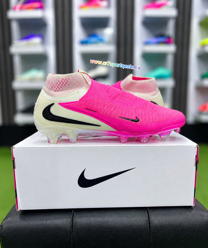کفش فوتبال مردانه نایک فانتوم جی ایکس 3 صورتی ساقدار Nike Phantom GX 3
